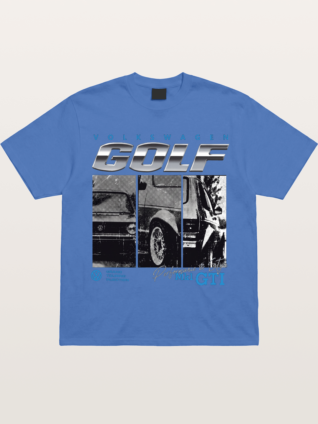 Volkswagen Golf MK1 Retro Gildan T-shirt