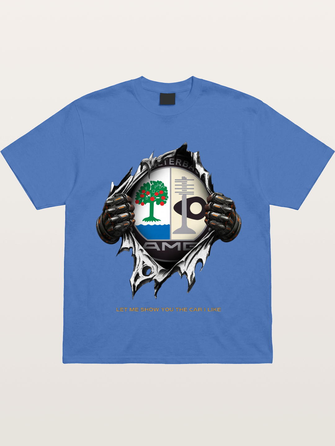 AMG Affalterbach Crest Tear Through Gildan T-shirt