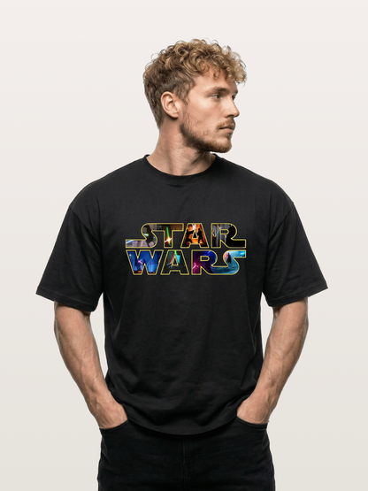 Star Wars Classic Logo Movie Gildan T-shirt