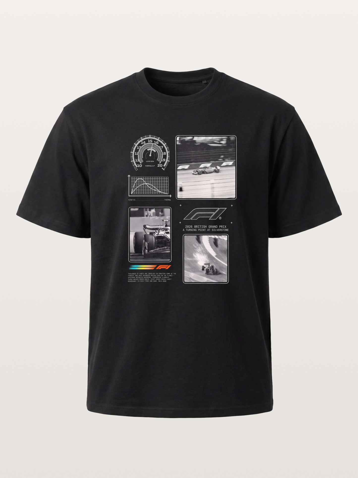 Silverstone F1 Vintage Race Archive Gildan T-shirt