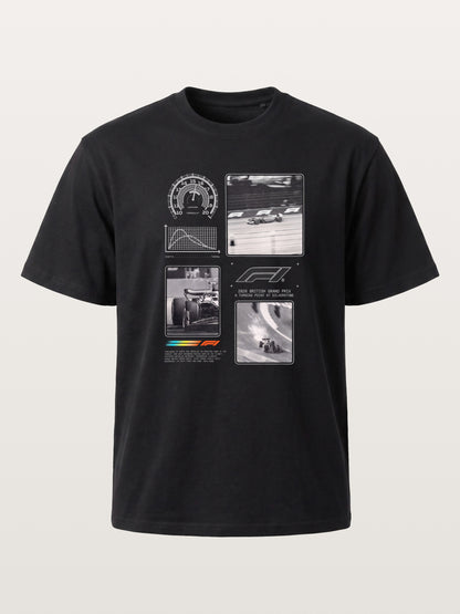 Silverstone F1 Vintage Race Archive Gildan T-shirt