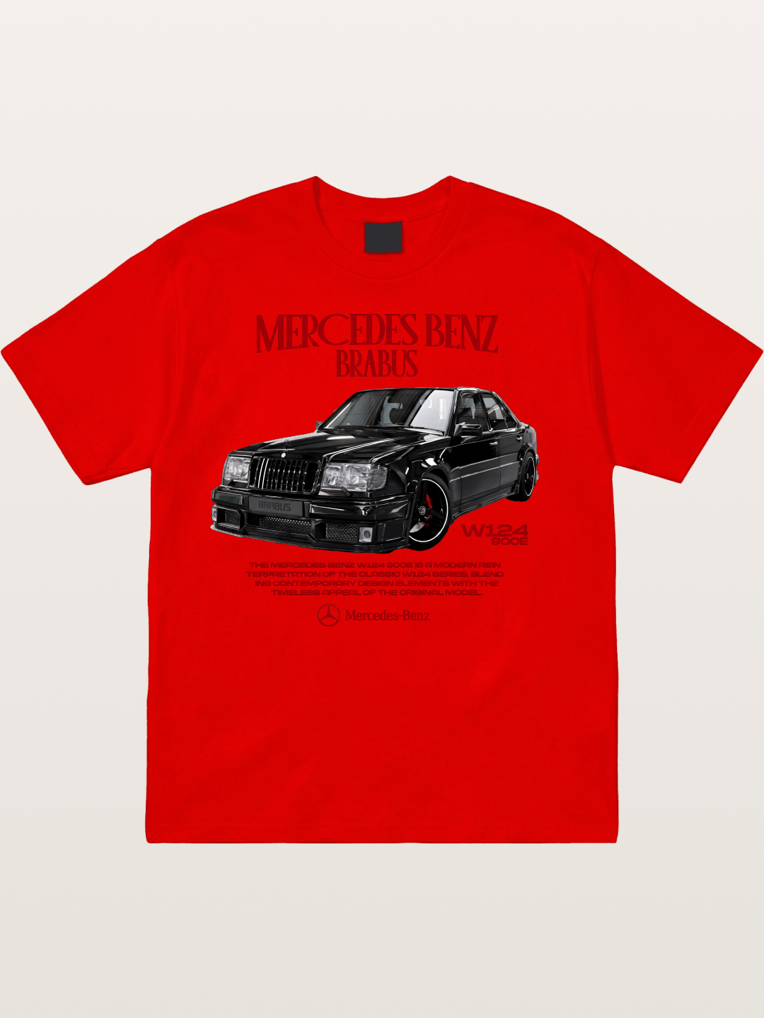 W124 500E Brabus Retro Cotton T-shirt