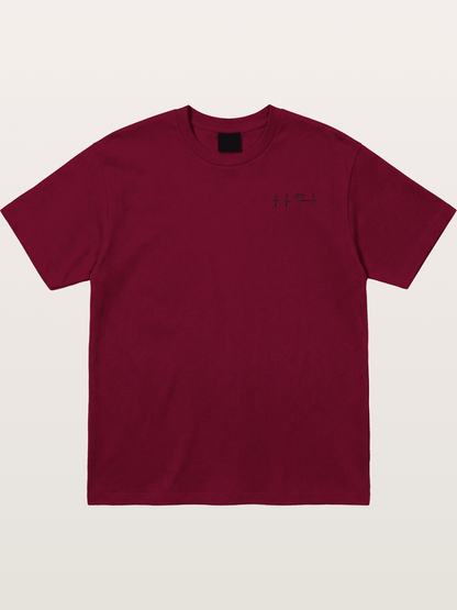Tesla Logo Heartbeat Sticker Gildan T-shirt