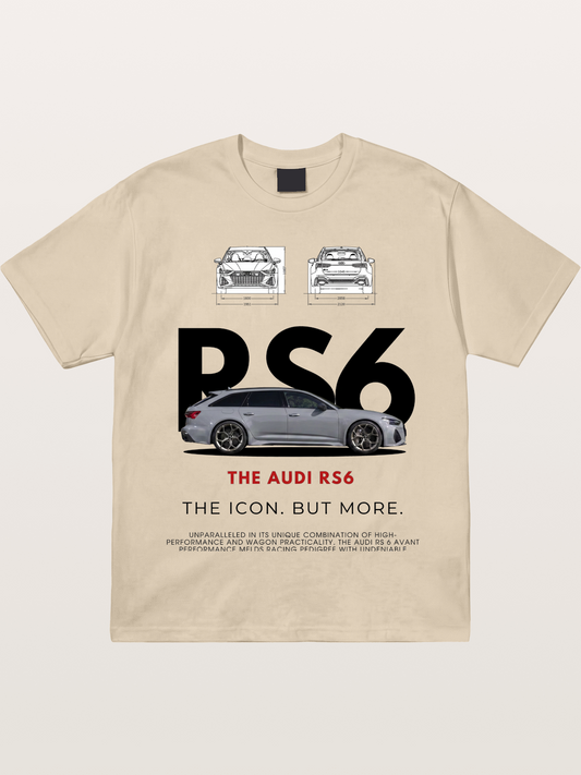 Audi RS6 Avant Poster Art Gildan T-shirt