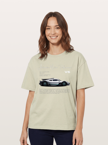 V6 Hybrid Power Cotton T-shirt