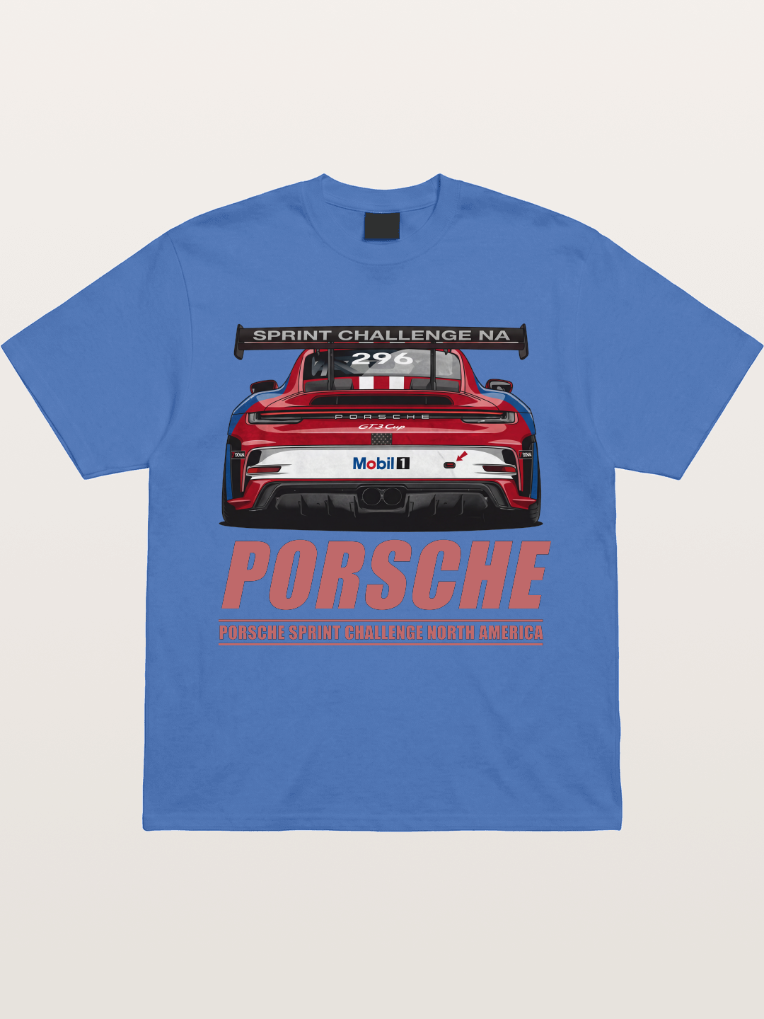 Porsche 911 Sprint Challenge Rear Gildan T-shirt