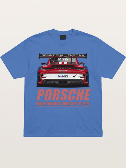 Porsche 911 Sprint Challenge Rear Gildan T-shirt