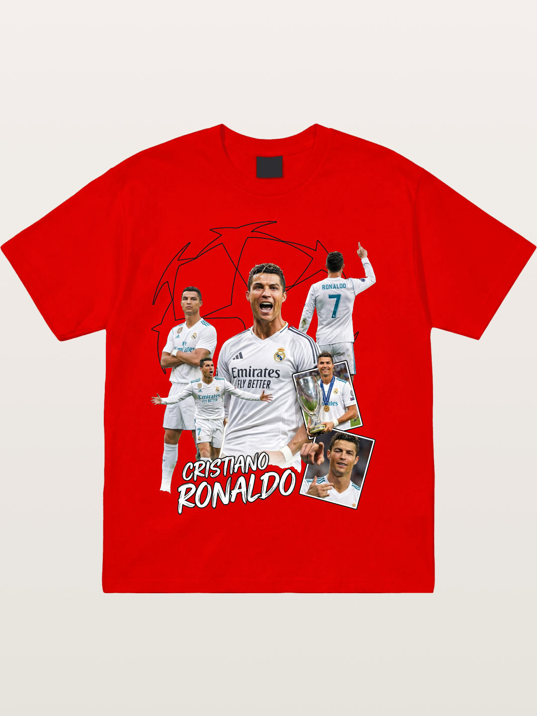 Cristiano Ronaldo Real Madrid Cotton T-shirt