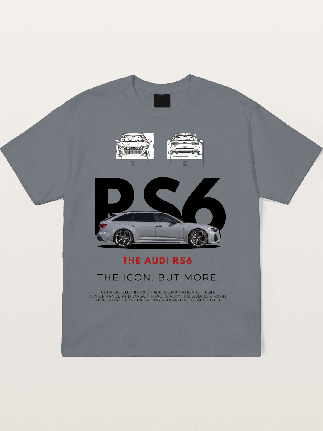 Audi RS6 Avant Poster Art Cotton T-shirt