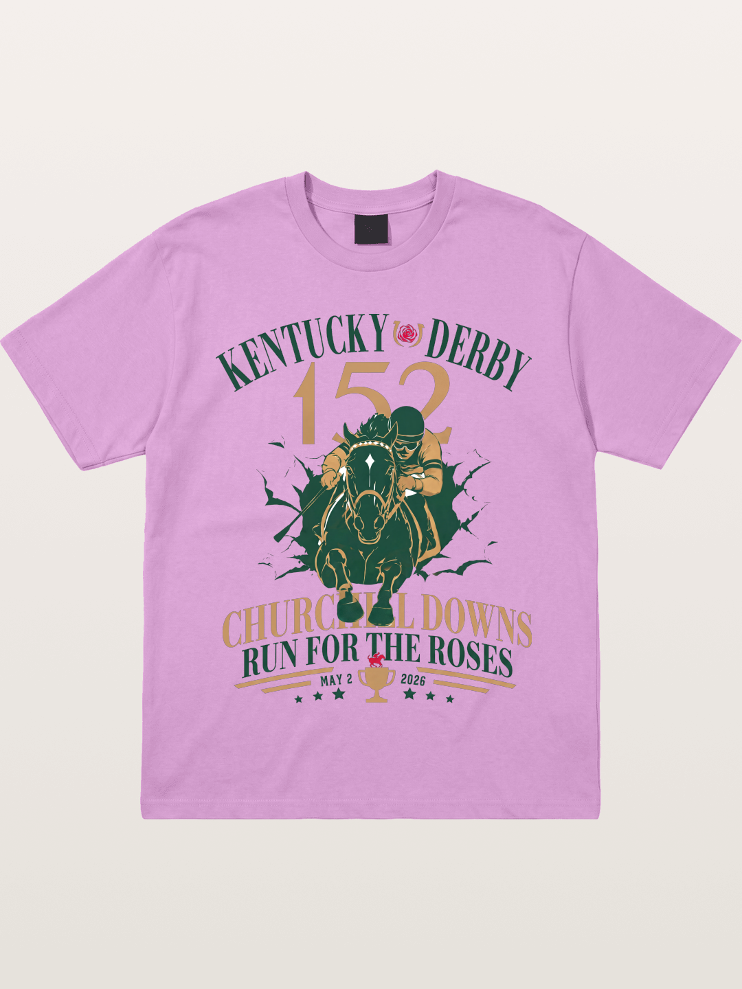 152nd Kentucky Derby Vintage Print Gildan T-shirt