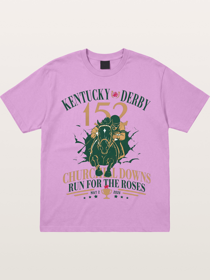 152nd Kentucky Derby Vintage Print Gildan T-shirt