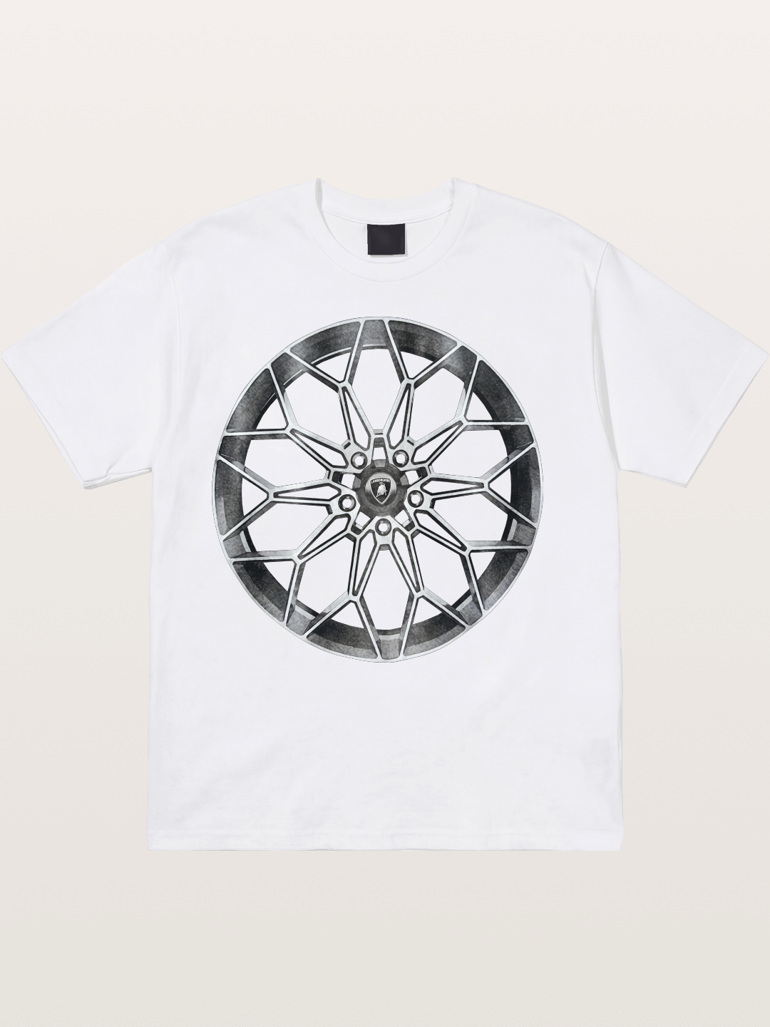 Lamborghini Multi-Spoke Alloy Wheel Cotton T-shirt