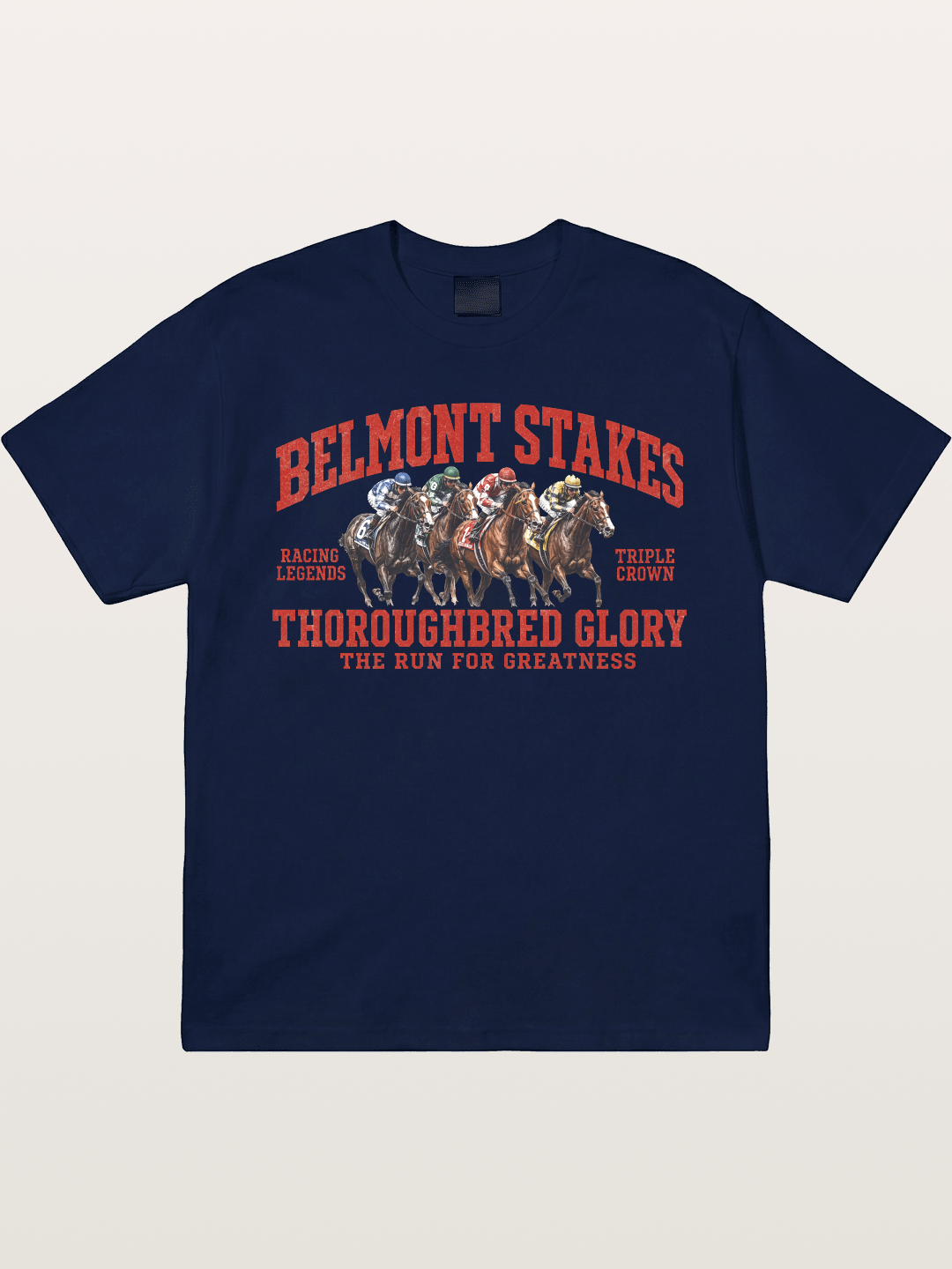 Belmont Stakes Racing Legends Gildan T-shirt