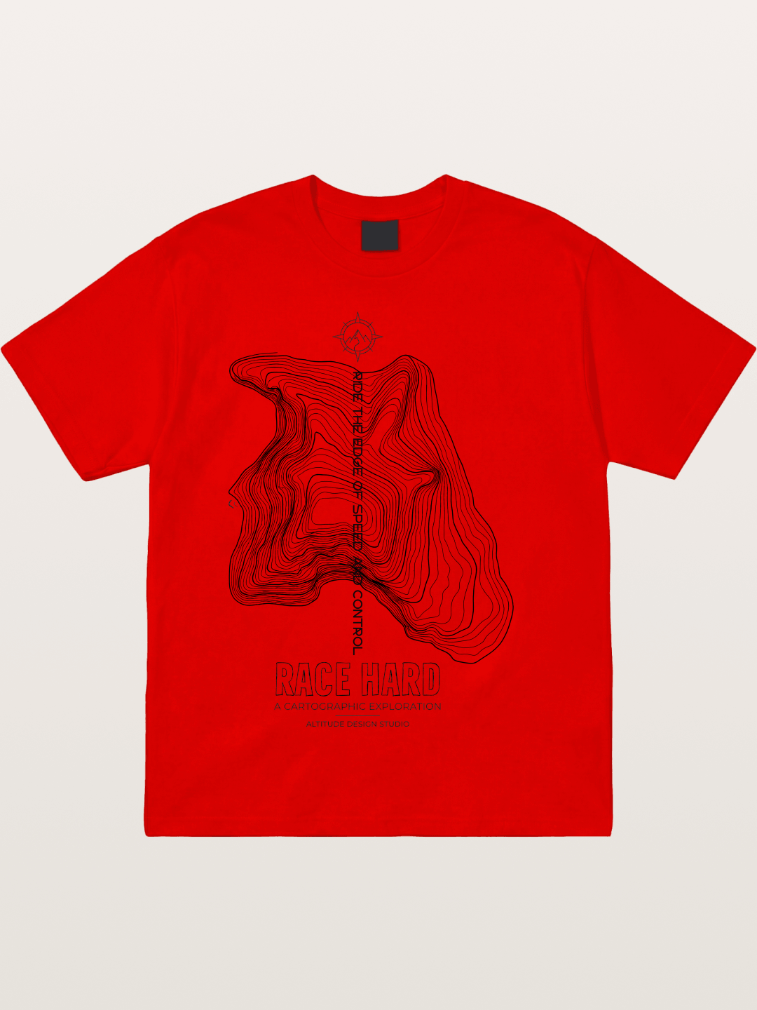 Machined Form Cotton T-shirt