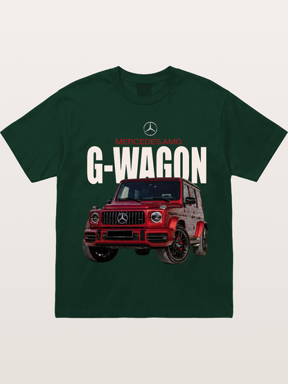 Red Mercedes G-Wagon Off-Road Gildan T-shirt