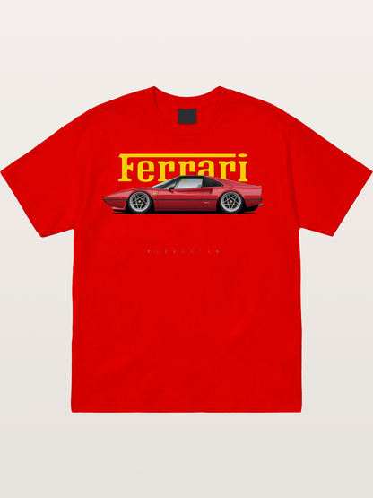 Classic Red Cotton T-shirt