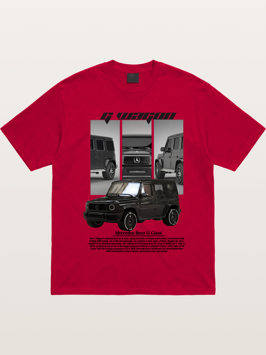 Mercedes G-Wagon Multi Angle View Gildan T-shirt