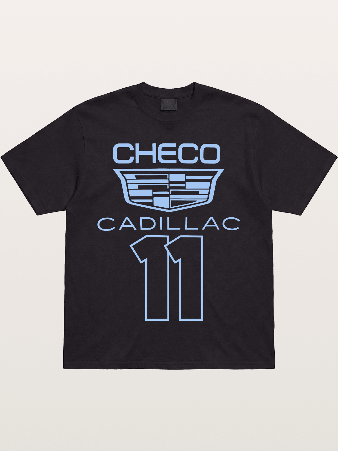 Checo Cadillac #11 Racing Emblem Gildan T-shirt