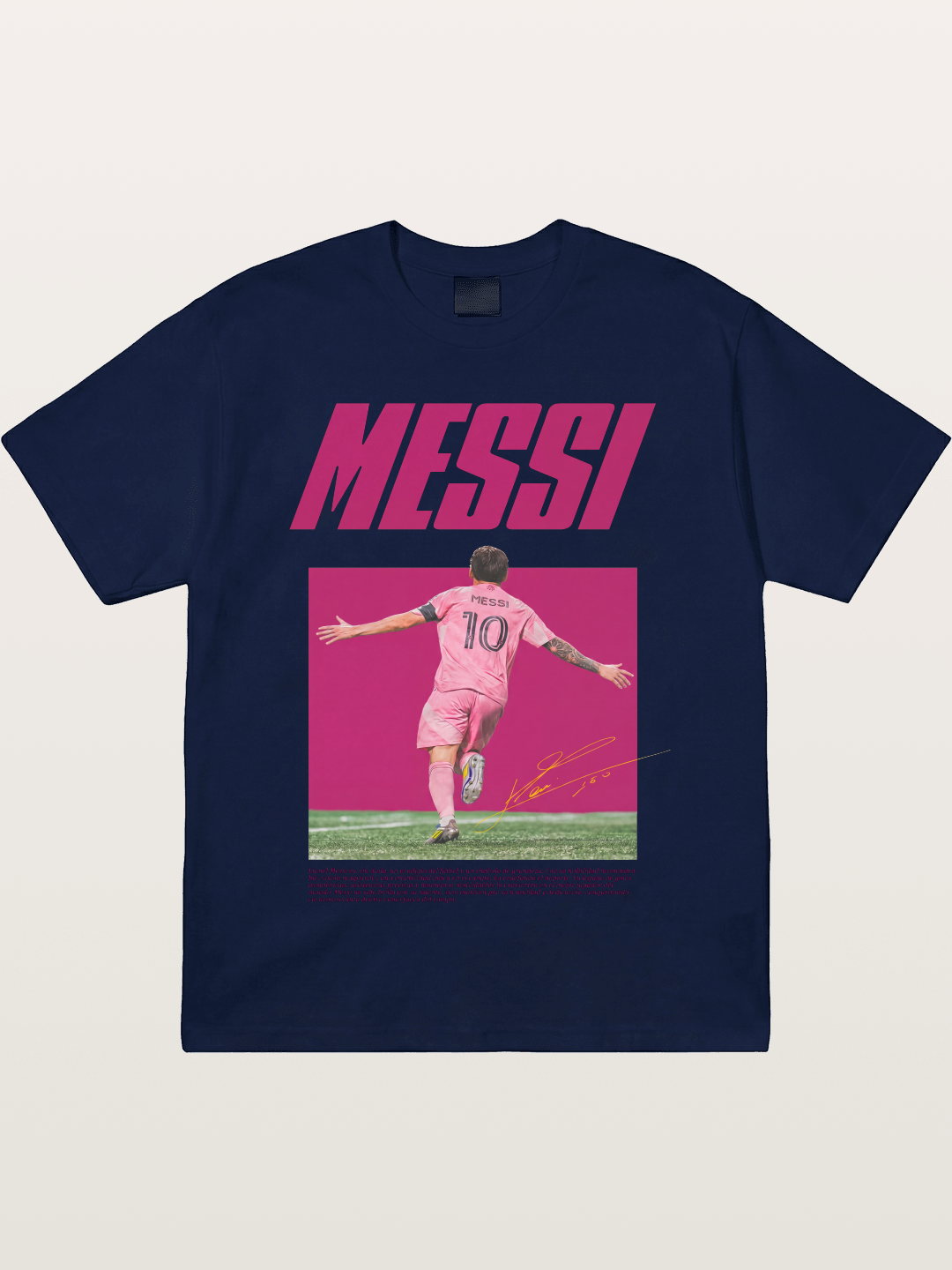 Messi Inter Miami Pink Kit Gildan T-shirt