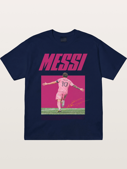 Messi Inter Miami Pink Kit Gildan T-shirt