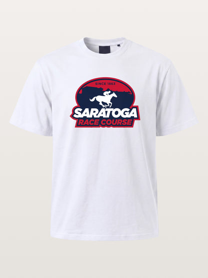 Saratoga Race Course Shield Crest Cotton T-shirt
