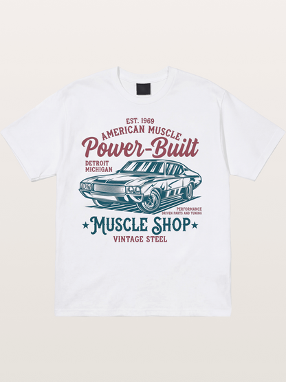 Detroit Steel Cotton T-shirt