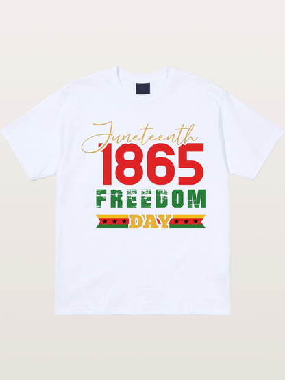 Juneteenth 1865 Freedom Day Gildan T-shirt