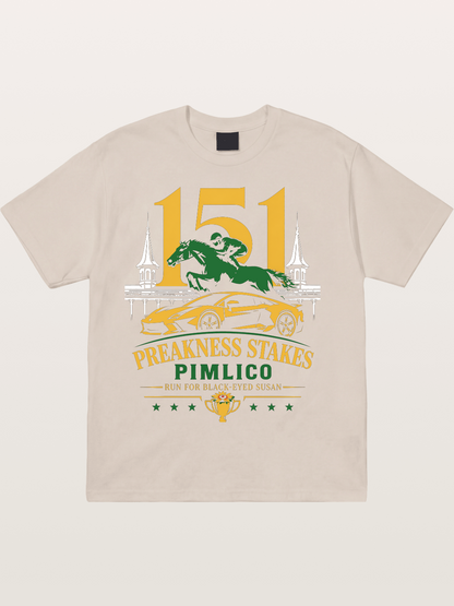 151st Preakness Stakes Pimlico 2026 Cotton T-shirt