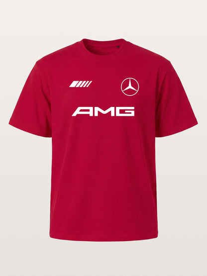 Mercedes AMG Three Element Dark Layout Gildan T-shirt
