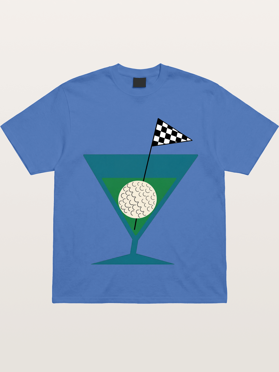 Golf Martini Gildan T-shirt