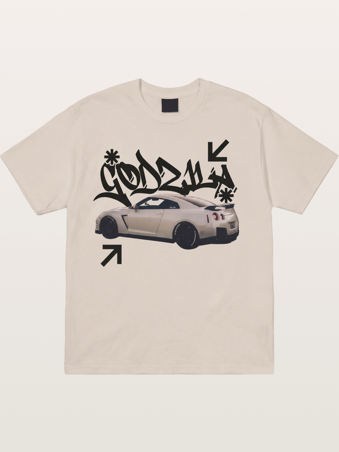 Godzilla GT-R Cotton T-shirt