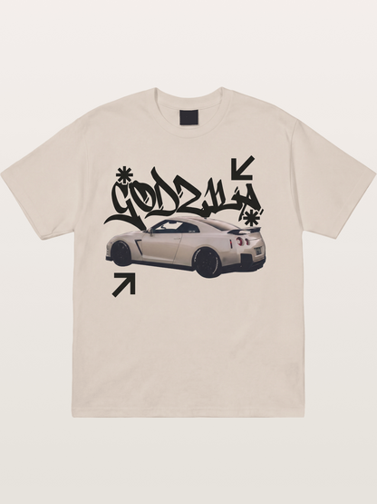 Godzilla GT-R Cotton T-shirt