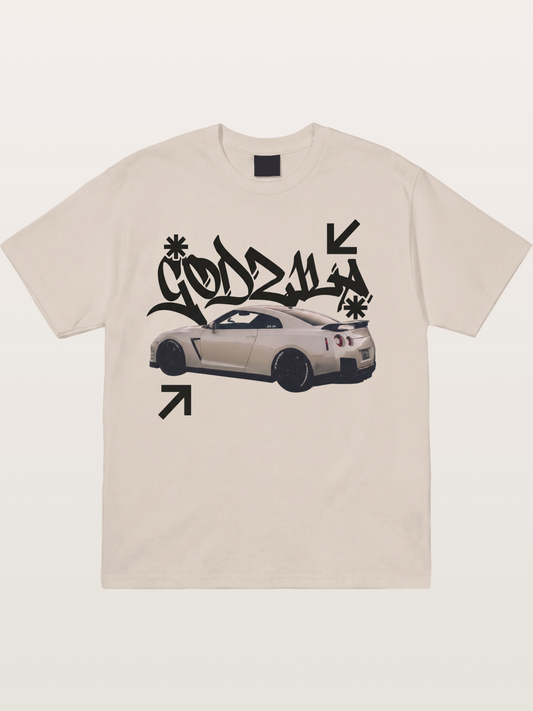 Godzilla GT-R Cotton T-shirt