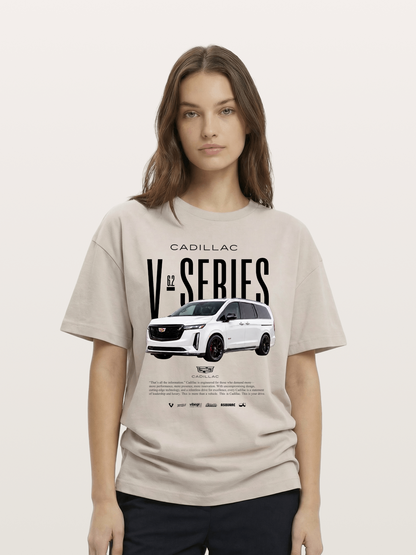 Cadillac V-Series SUV Graphic Cotton T-shirt