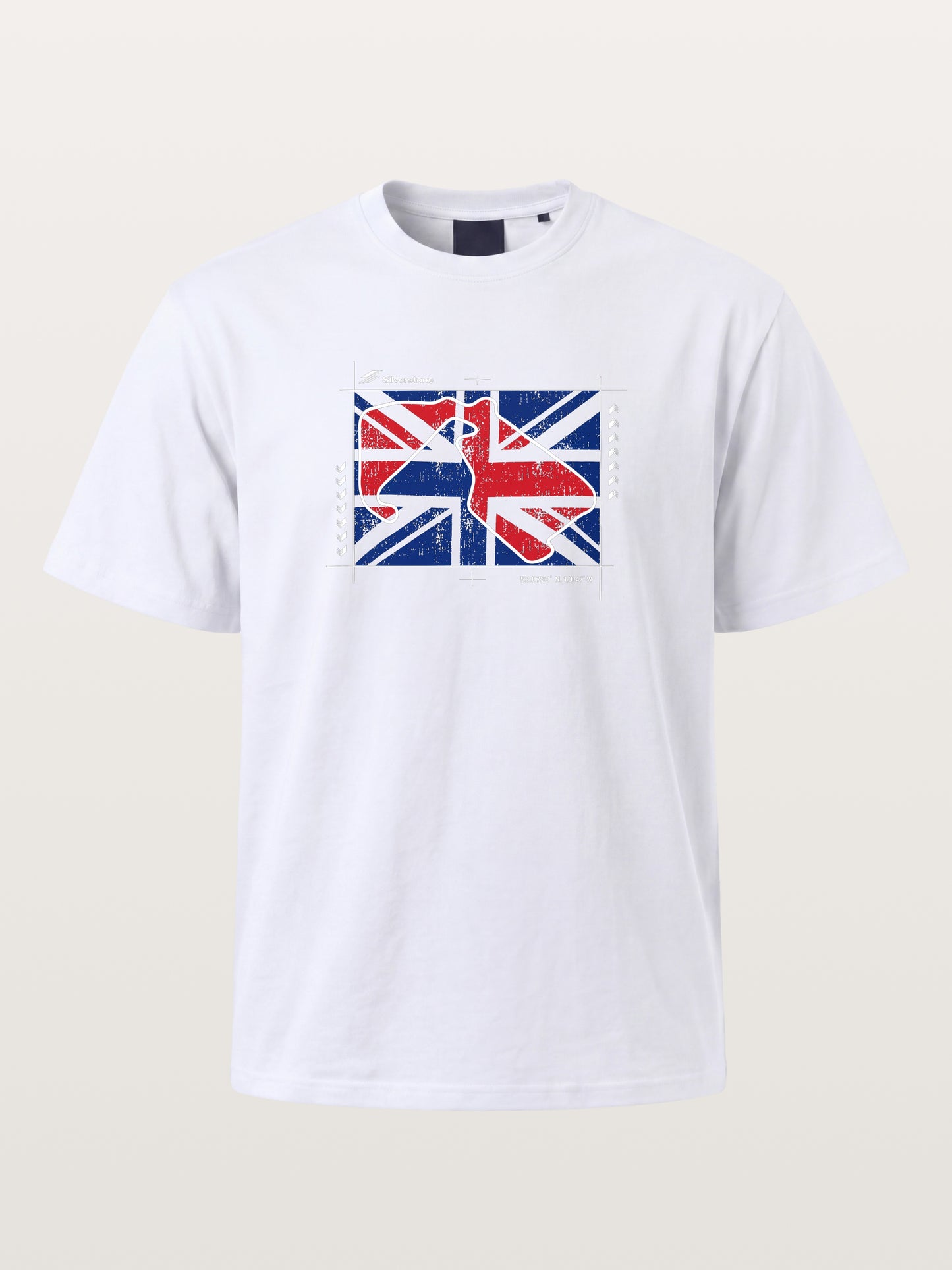 Vintage Union Jack F1 British Theme Gildan T-shirt
