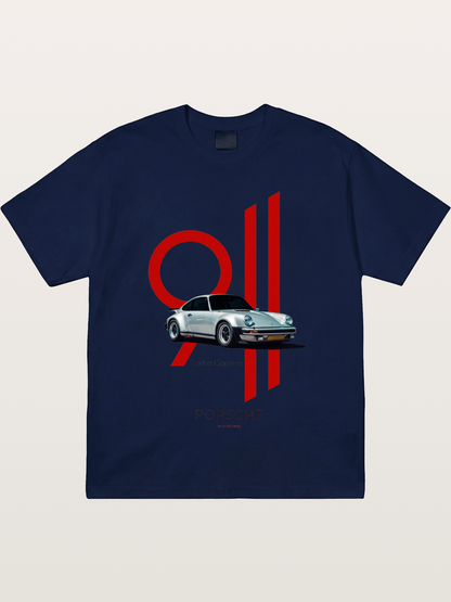 911 Turbo Carrera Minimal Art Gildan T-shirt