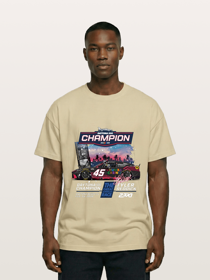 Tyler Reddick 45 Champion Car Art Gildan T-shirt
