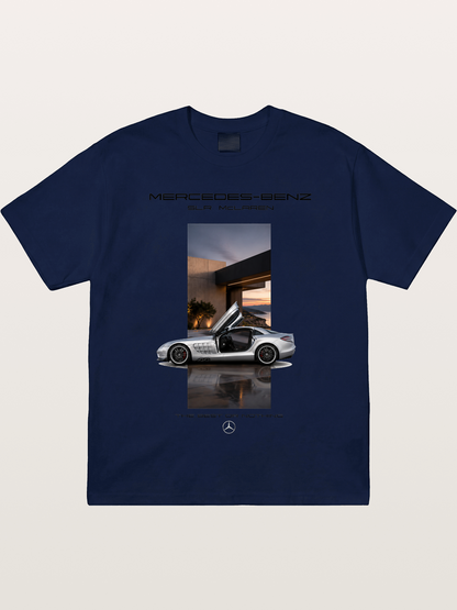 Mercedes SLR McLaren Poster Gildan T-shirt