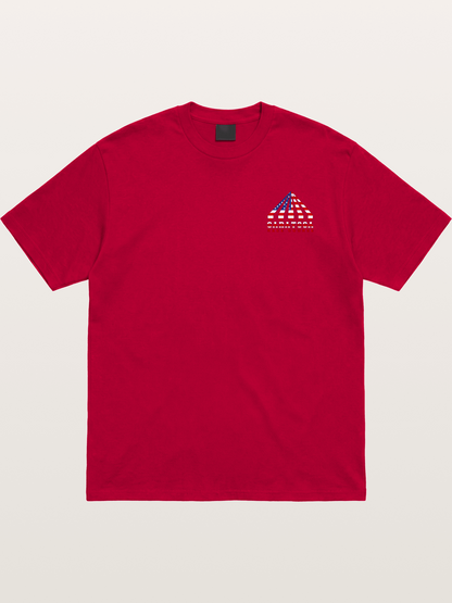 Saratoga Star Spangled Tent Top Gildan T-shirt