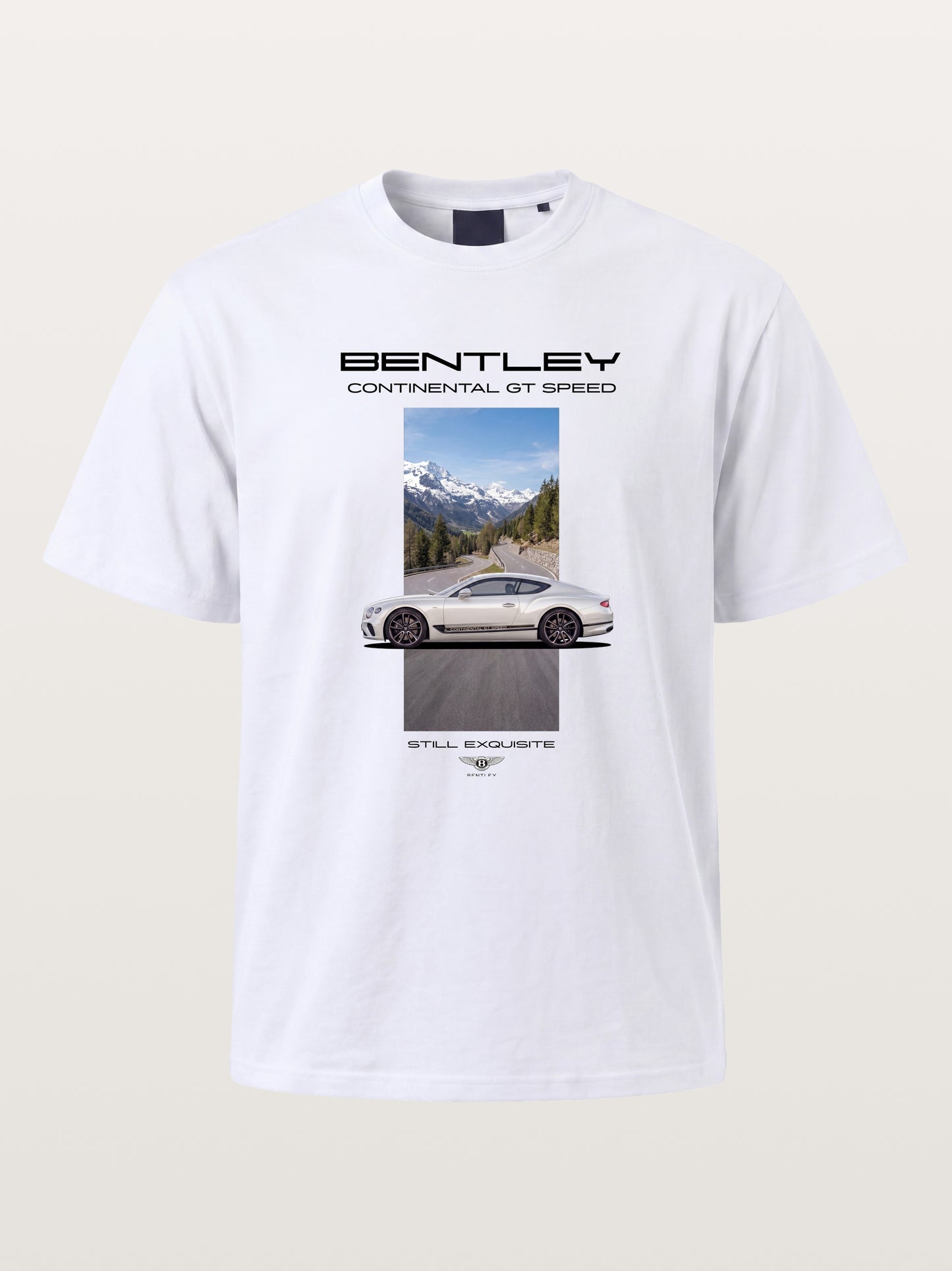 Bentley GT European Manor Print   Cotton T-shirt