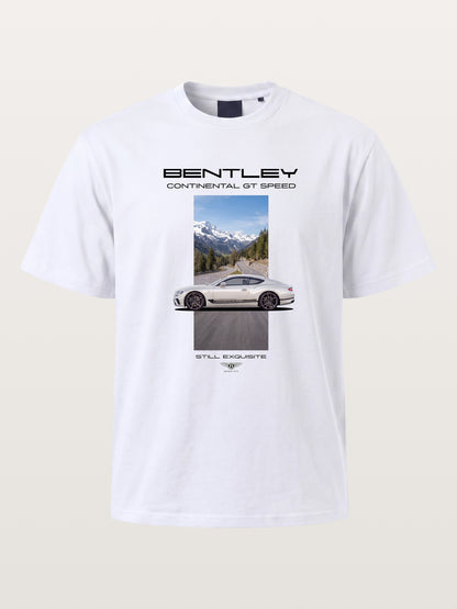 Bentley GT European Manor Print   Cotton T-shirt