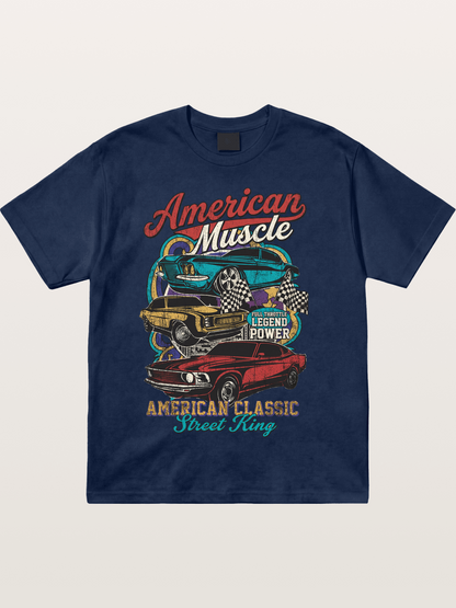 Mustang King Cotton T-shirt
