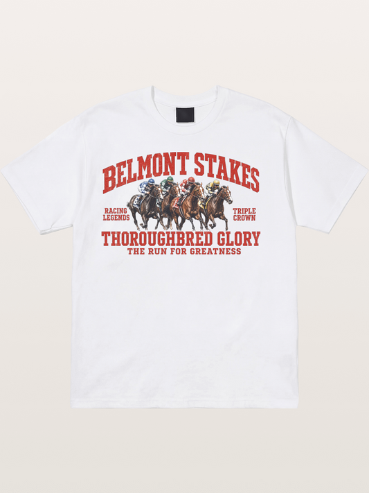 Belmont Stakes Racing Legends Cotton T-shirt