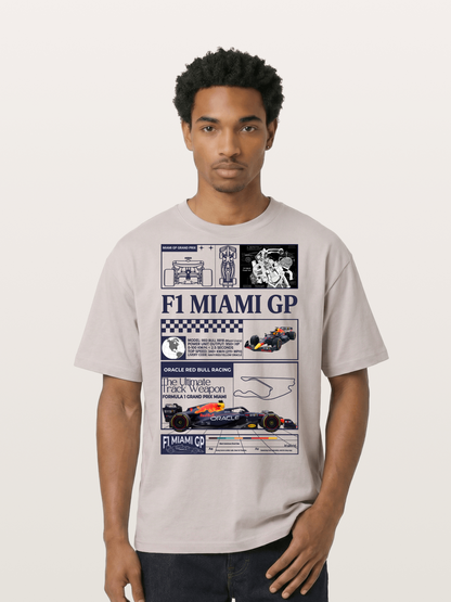 Red Bull RB18 Miami GP Cotton T-shirt
