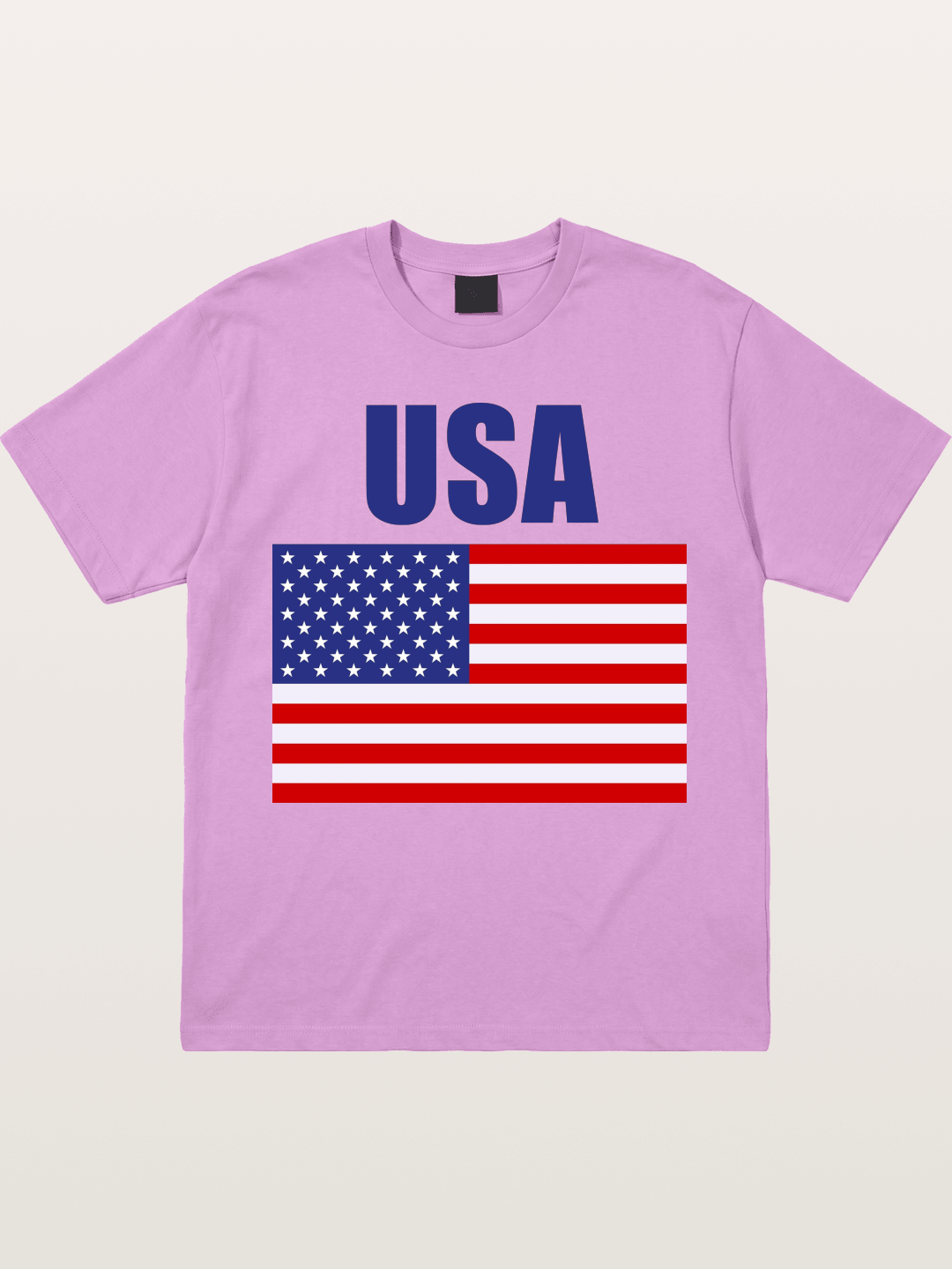Simple USA American Flag Gildan T-shirt