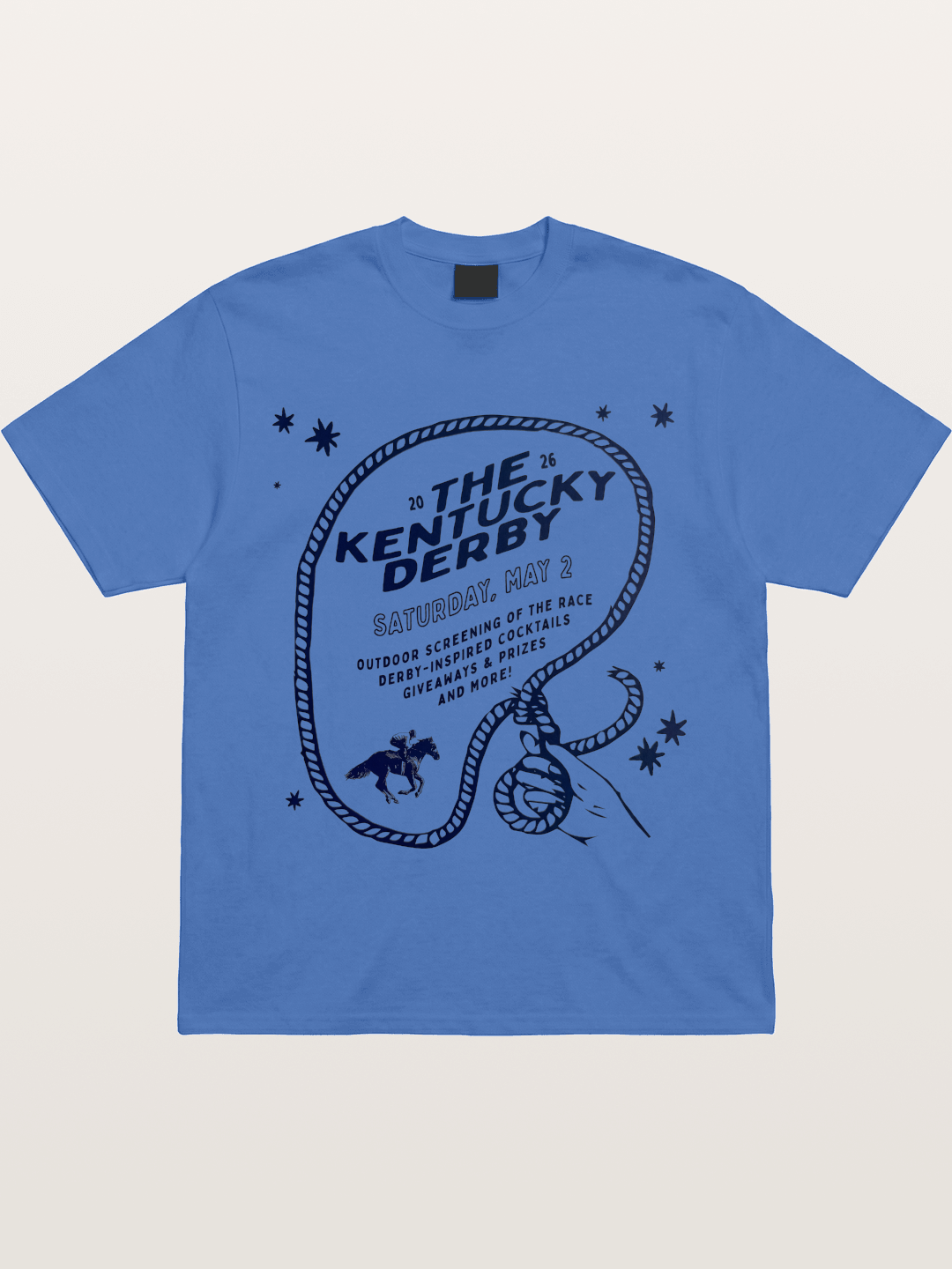 Kentucky Derby Rope Lasso Graphic Gildan T-shirt