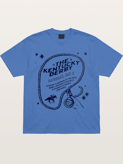 Kentucky Derby Rope Lasso Graphic Gildan T-shirt