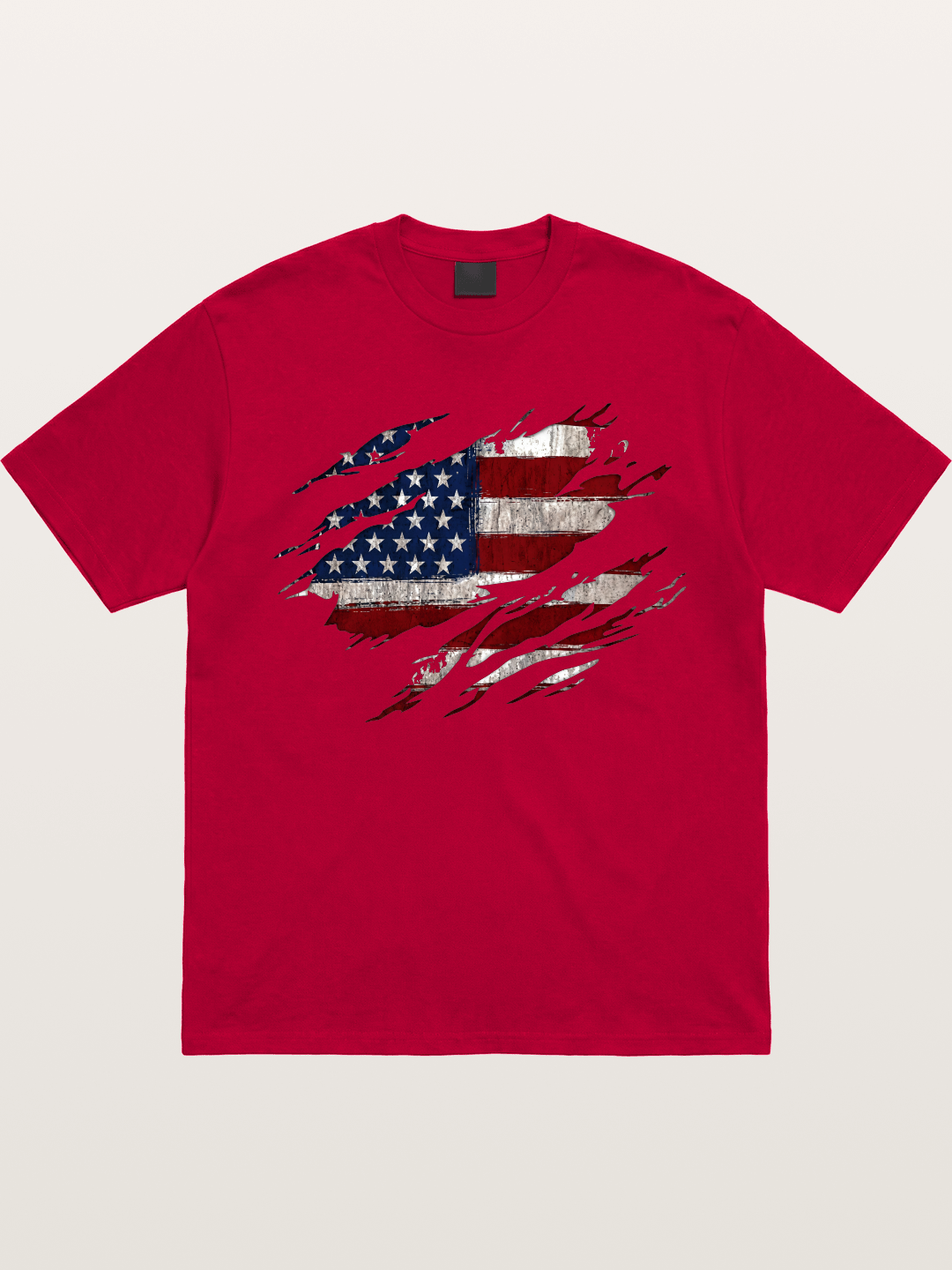 Eagle Claw Retro American Flag Gildan T-shirt