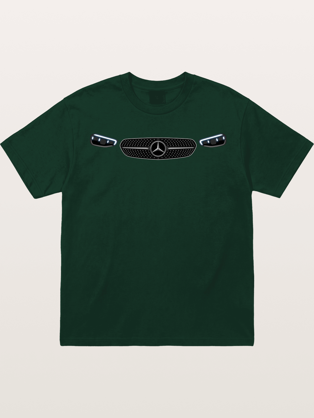 Mercedes-Benz Grille and LED Headlights Gildan T-shirt