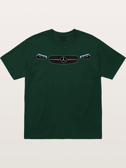 Mercedes-Benz Grille and LED Headlights Gildan T-shirt